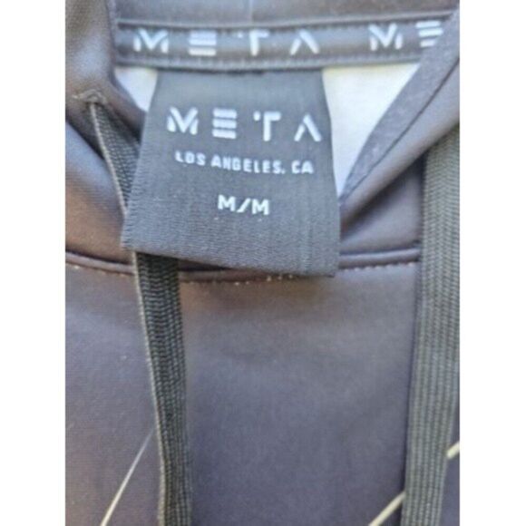 META Sweatshirt Launch Edition Meta Unisex Med black Hooded - Picture 6 of 11